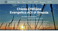 Desktop Screenshot of chiesaadibrescia.it