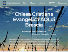 Tablet Screenshot of chiesaadibrescia.it